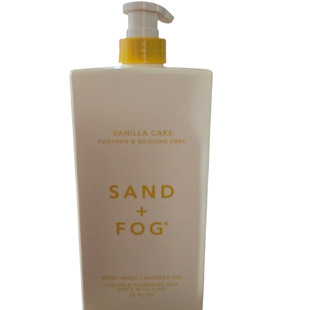 Sand + Fog BANANA CREME Body Wash Shower Gel 32 oz.